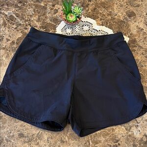 Lands’ End Women’s SunShade UPF 50 5” Swim Board Shorts with Pockets 10P Black